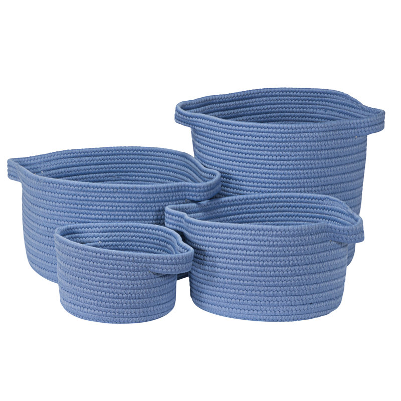 Ensemble de 4 paniers de rangement Vintage, Frost