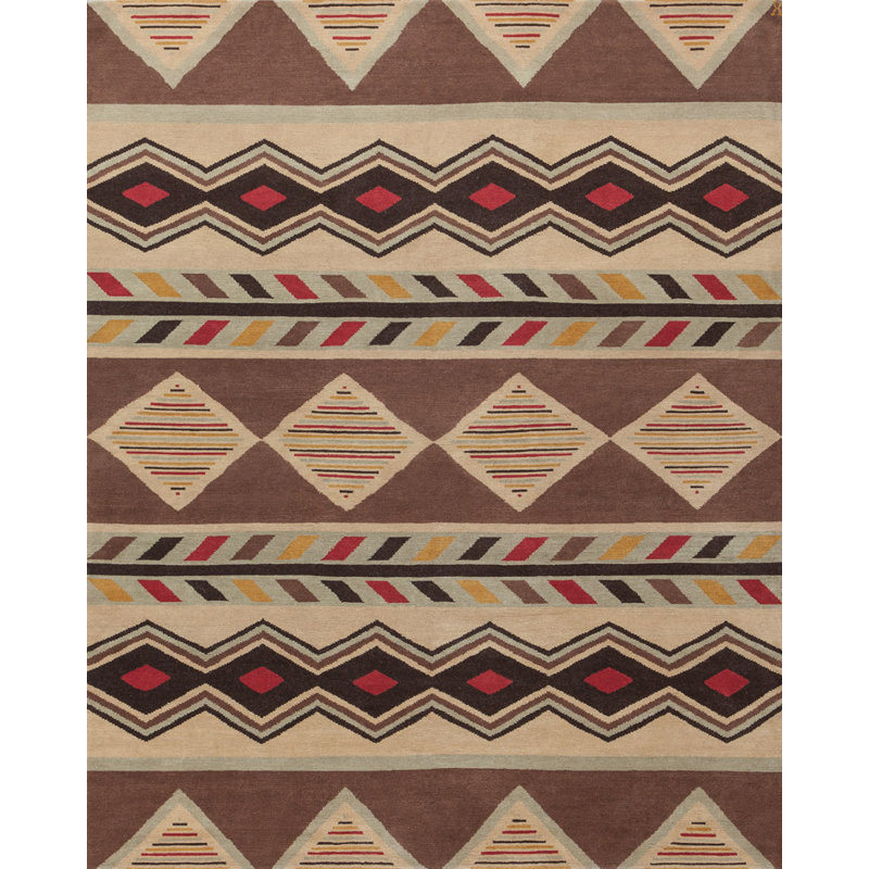 Mesa Wool Southwestern Area Rug, Rectangle 10' x 14'