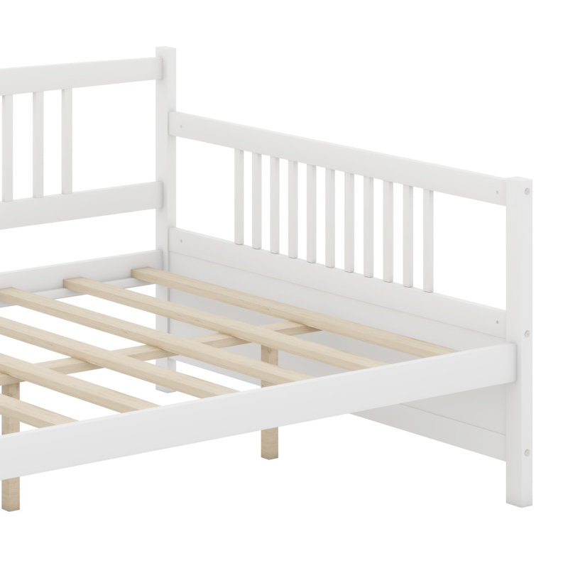 Daybed With Support Legs, White