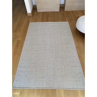 Tapis en coton à motif de kilim en Laurier