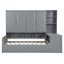 Lit de jour en bois avec trois tiroirs, armoire tout-en-un, bureau et tablettes-908650597-908650602