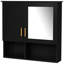 Armoire à pharmacie murale de 30 po, salle de bain, 21 tablettes réglables, portes à fermeture en douceur, quincaillerie, armoire de rangement intelligente à miroir pour meuble-lavabo de 21 po, charnières de fermeture et durabilité durable