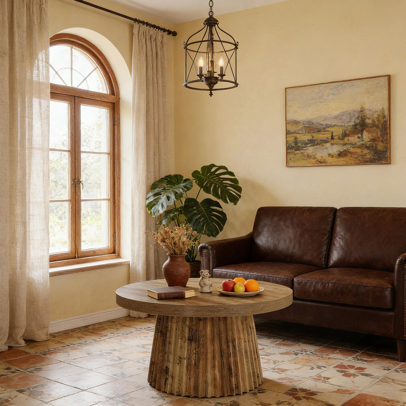 Round Greeting Table,Coffee Table,Circle Center Table