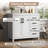 Sirois Eclipse Single Sink Bathroom Vanity With Solid Surface Composite Top-1678267907-1678267905