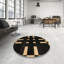 Tapis décoratif multicolore à motif abstrait-1896561163