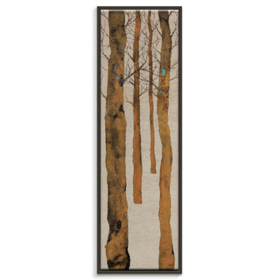 In Between The Trees 1 by Karen Hopkins - Wrapped Canvas Print