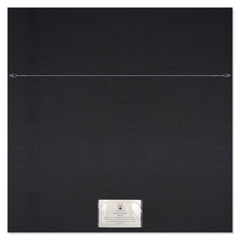 Serenity 2 - Painting Print on Canvas by Filippo Ioco, 45" H x 45" W x 2" D, White