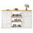 Updated Height Kitchen Island with Drop Leaf and Charge Station