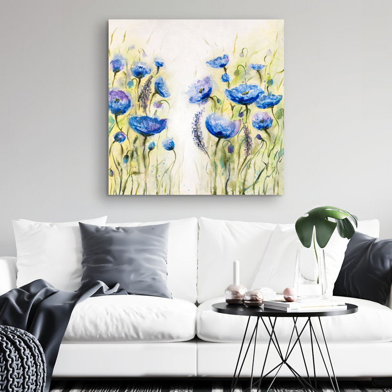 garden - 32"x32" art on canvas