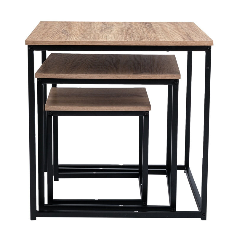 Antioch Frame Nesting End Tables, Natural