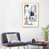 Toile avec cadre en bois beige n'est pas disponible