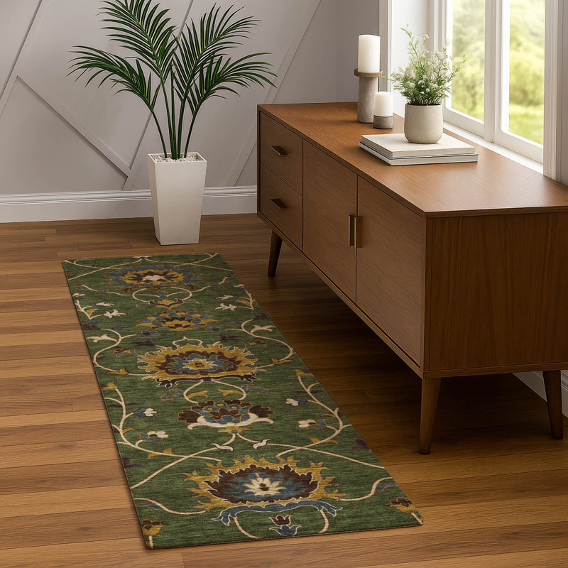 Machine Washable Indoor/Outdoor Chantille ACN2290 Global Rug, Runner 2'3" x 7'6"