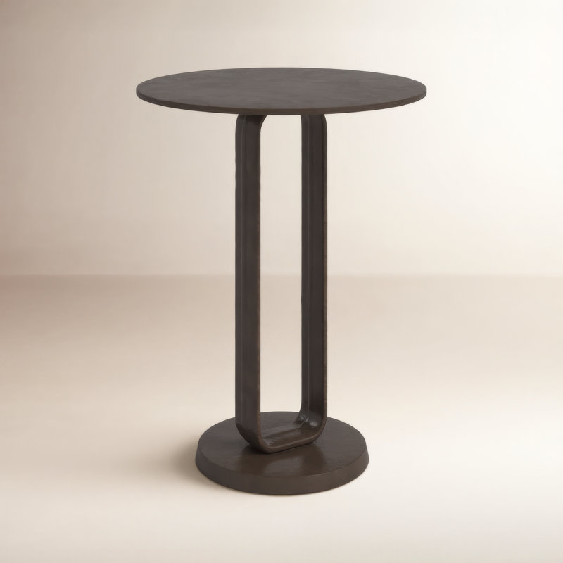 Stanza End Table, Antique Rust