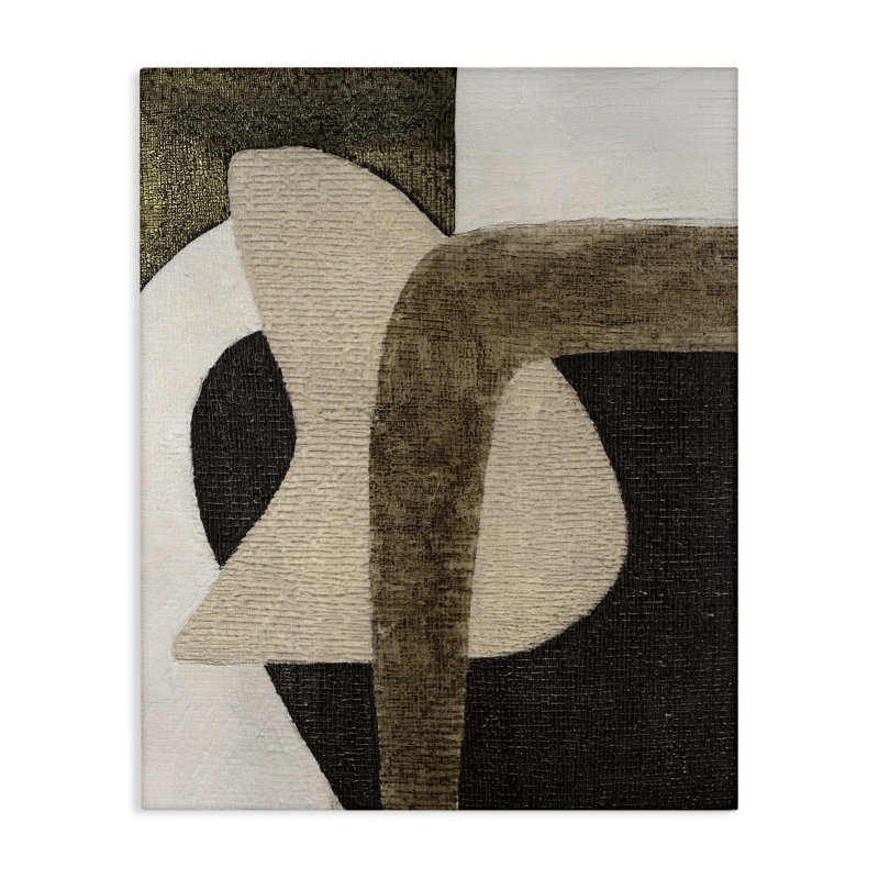 «Boho Modern Shape Pattern Canvas Wall Art» par Vanna Lam, H 30 po x l 24 po