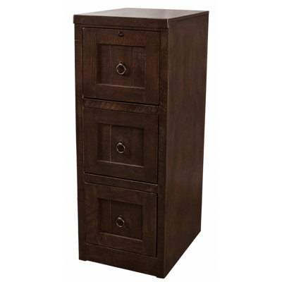 Kayla 17.25'' Wide 3 -Drawer Solid Wood File Cabinet