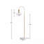 Lampe sur pied avec base en marbre