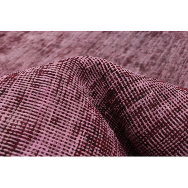 One-of-a-Kind 9'1" X 12'5" New Age Wool Area Rug in Dark Red
