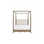 Canopy Bed Queen Brown See Below
