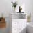 1-Door Freestanding Bathroom Storage Cabinet With 3 Drawers