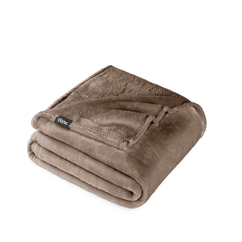 Couverture polaire Bare Home, Très grand, Taupe