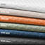 Rideau de douche de couleur unie avec 12 crochets en acier inoxydable inclus-690252619-690252618