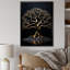 Baobab noir avec ambiance - arbre Baobab Wall Art Living Room-97171394-97171391