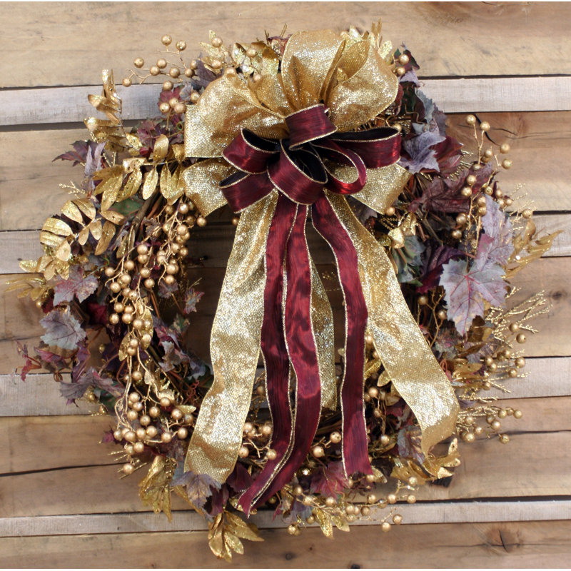 Polyester 27'' Wreath