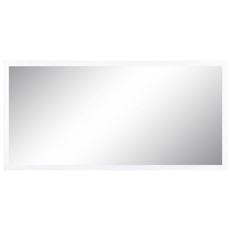 Jibberding Engineered Wood Flat Wall Mirror, 60 cm H x 120 cm W