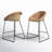 Kyle Counter Stool with Metal Frame