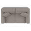 Causeuse Bushton StockW 61W beige à chevrons Bush Furniture