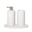 CRETO Concrete Bathroom Accessory Set - Lily White-546773203