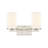 Verlana 14" 2-Light Vanity - Brushed Nickel-606217485-606217486-606217481