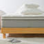 Matelas hybride à ressorts ensachés en mousse viscoélastique respirante-362728919-362728916
