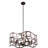 Maysville 6 - Light Geometric Chandelier