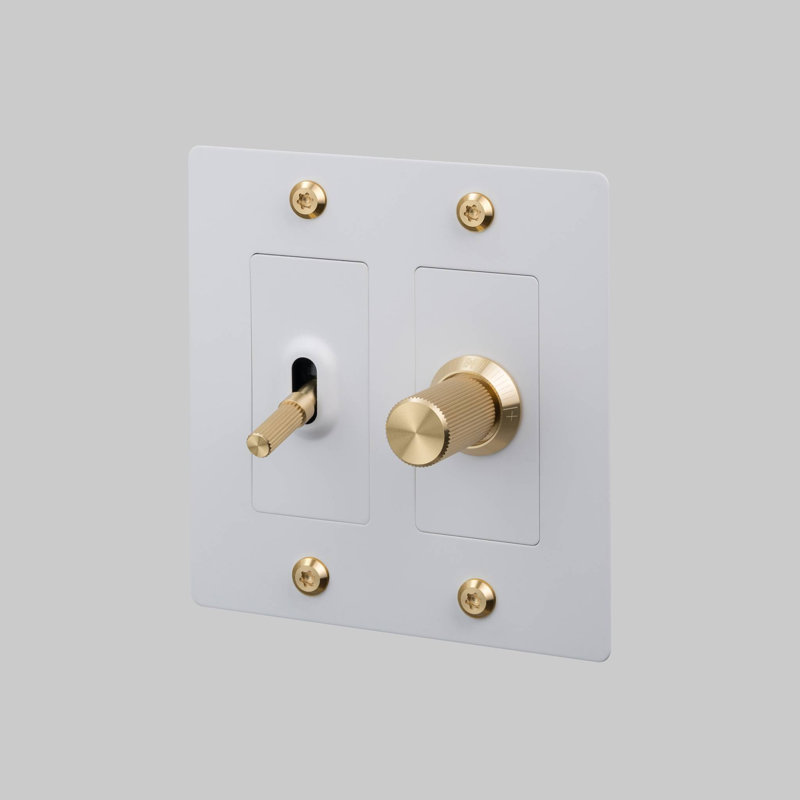 2G Plate / Non-Logo, White