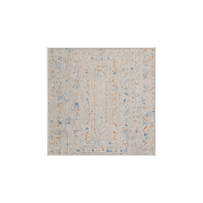 Machine Washable Beige Area Rug