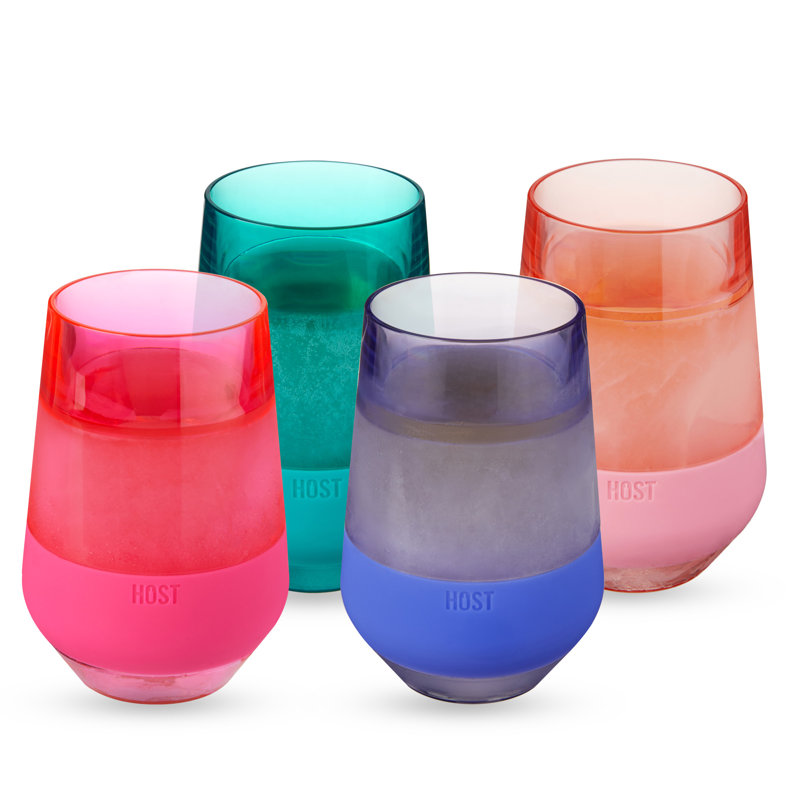 Chilling Wine FREEZE XL, Pink/Teal/Purple, 4