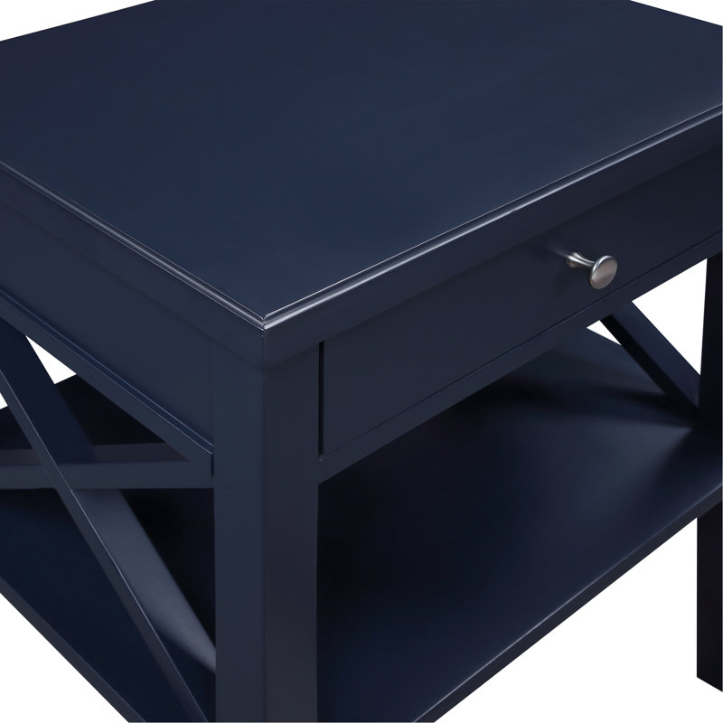 Table de chevet minuit, Bleu très foncé