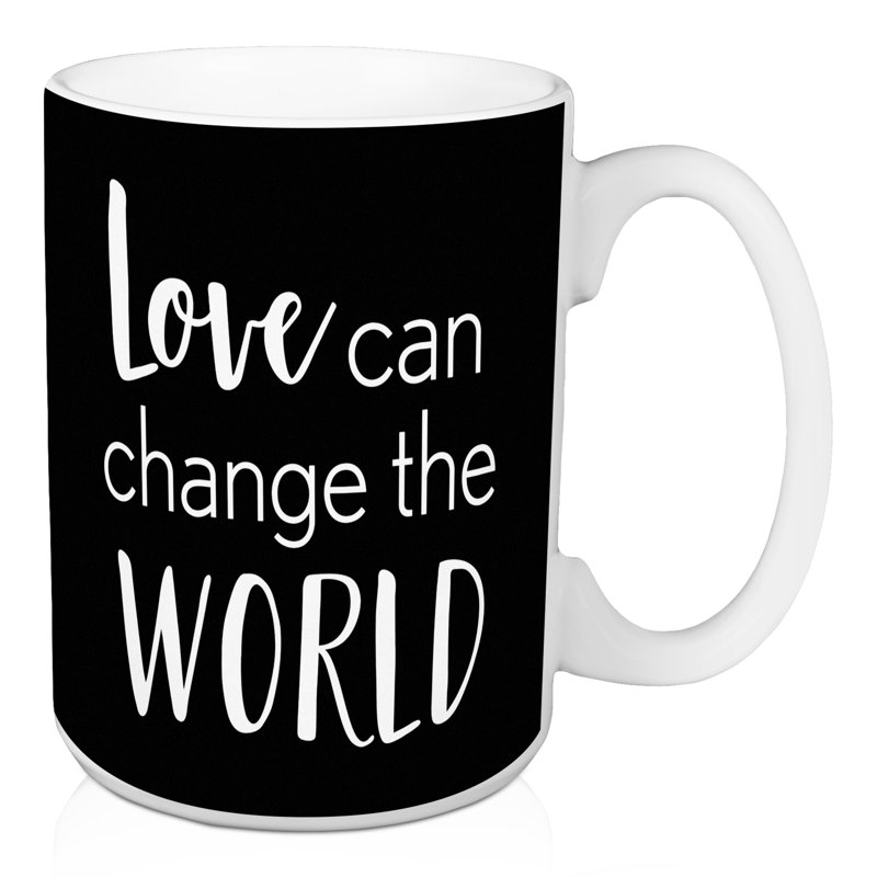 L’amour peut changer la tasse à café du monde Kring