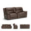 Canapé modulaire inclinable électrique 3 pièces Dunleith-88292989