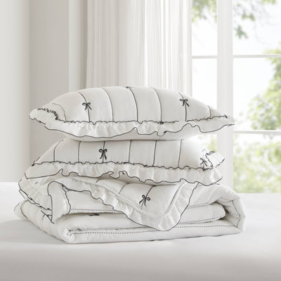 Romantic Microfiber Bedding Sets, Youthful Style For Cozy Home Retreat