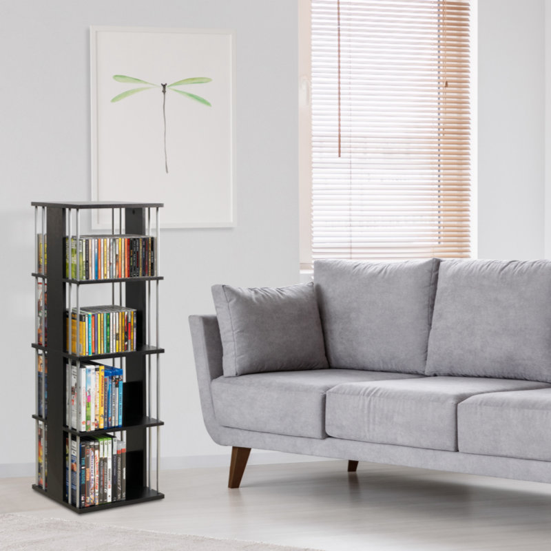 Kismat Bookcase, Black Brown