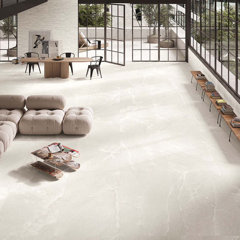 Himalayen Stone 12 x 24 blanc mat, Blanc