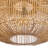 Retro Woven Rattan Pendant Light for Farmhouses
