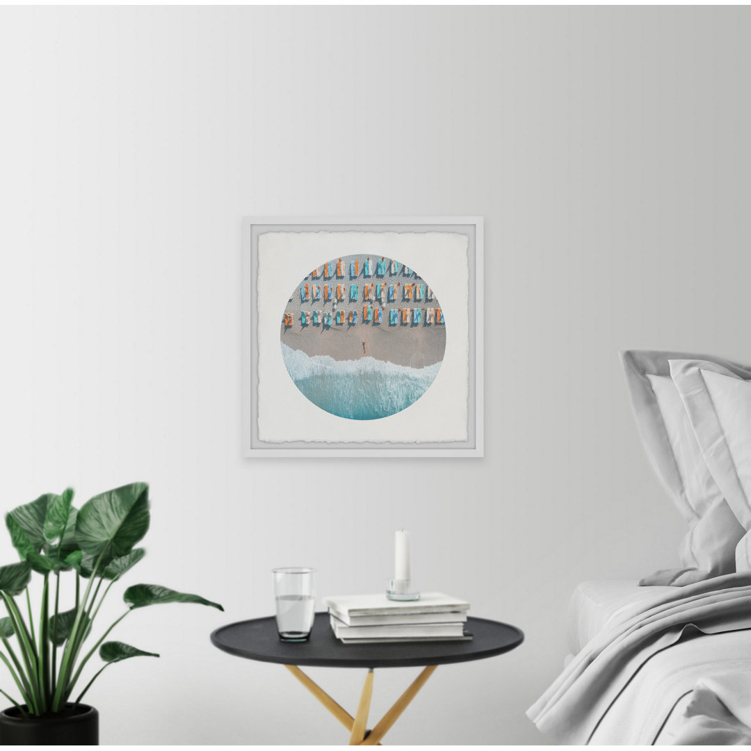 'Waiting at the Seaside' - Picture Frame Photograph Print on Paper