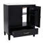 Meuble-lavabo 30 po avec lavabo style rétro-309283923