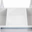 Table basse avec plateau coulissant, table centrale avec compartiment de rangement caché, table extensible pour le salon