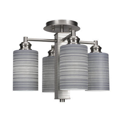 Edge 4 Light Semi-Flush