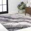 Tapis gris anthracite / crème Olvin-12023835