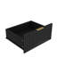 9 Drawer Dresser With Golden Handles, 63? Wavy Panel Storage Chest-1911296763